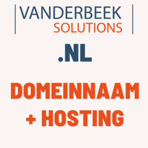 .nl Domeinnaam + Hosting (per jaar)