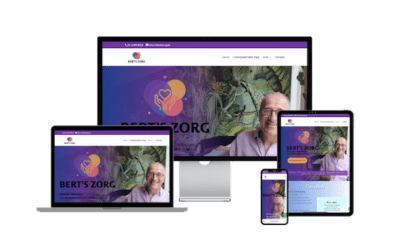 Een website bouwen voor Bert’s Zorg: Een samenwerking die raakt